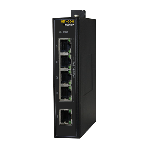 L2 Unmanaged DIN Rail Mount Full Gigabit Ethernet Switch Supporting PoE